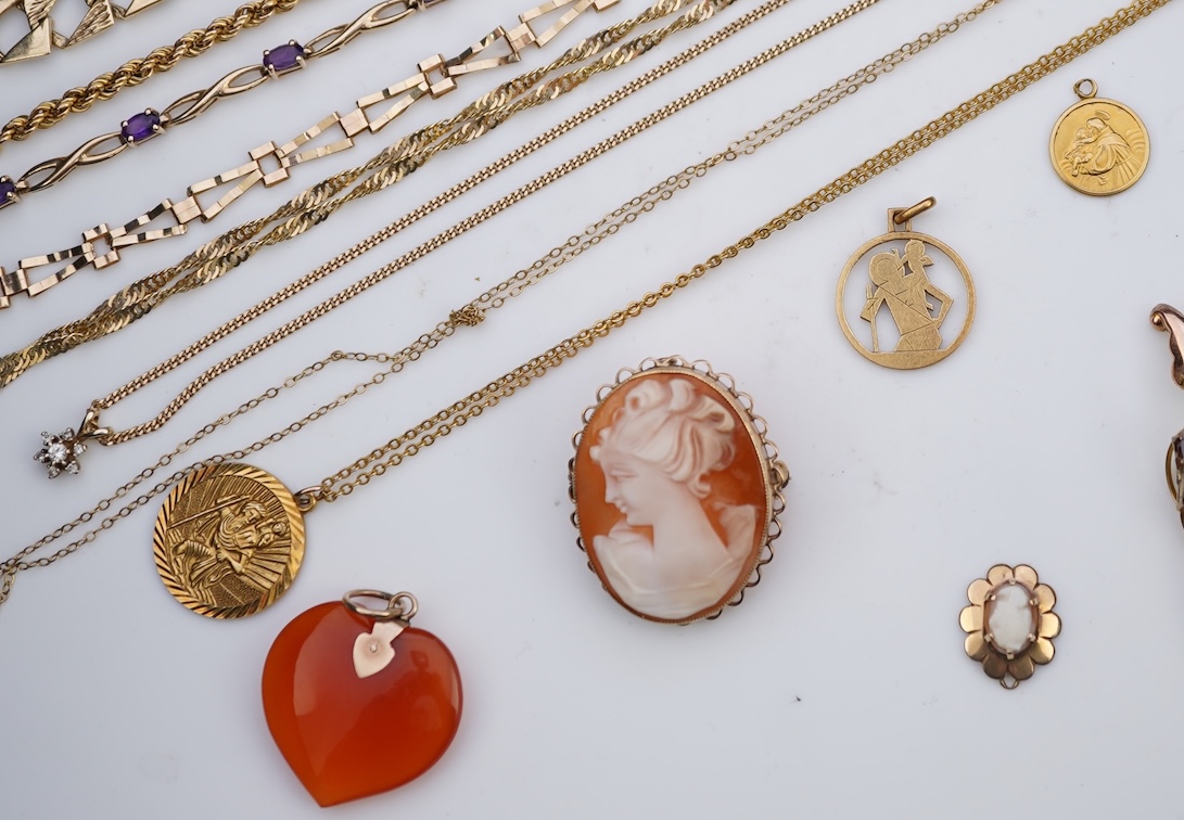 A collection of jewels